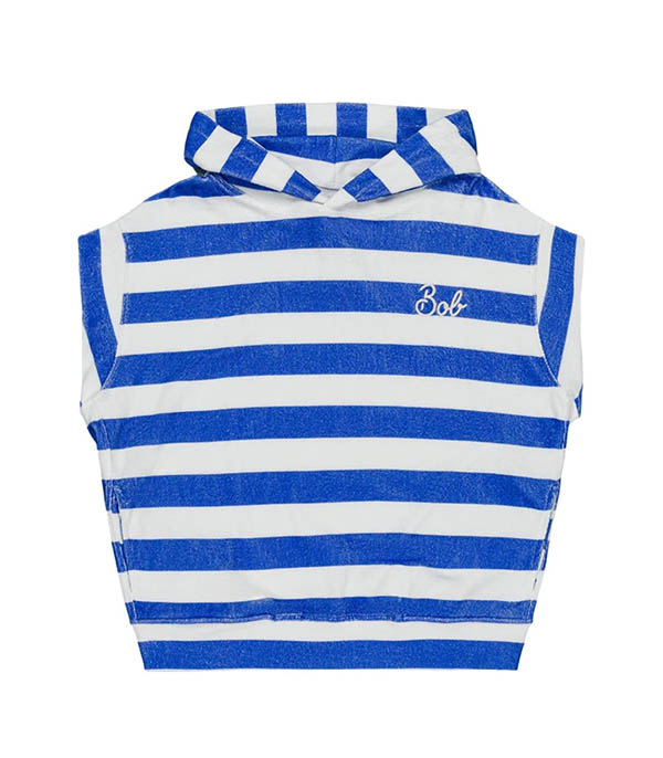 Hoodie Sans Manches Melbourne Blue Stripes Welcome Bob