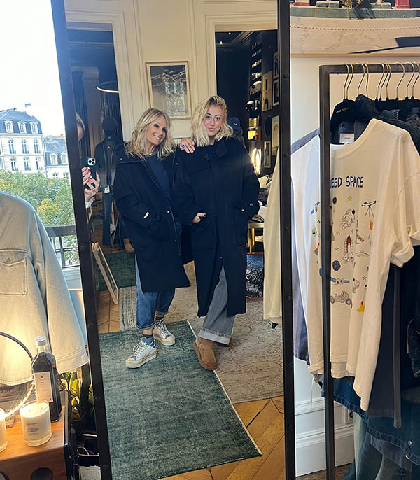 Manteau Violetta Bleu Marine Paltò