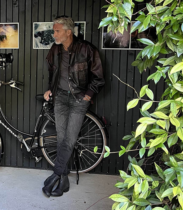 Jean Homme AD34 Dark Grey Kaki ACE DENIM