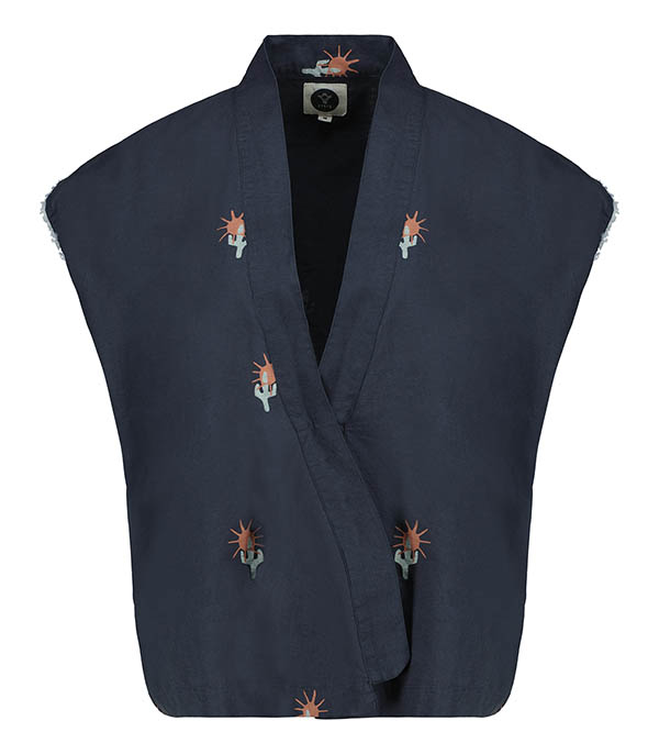 Veste Sans Manches Mescal Black Bsbee - Taille M