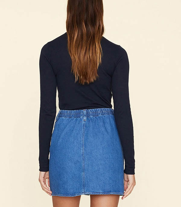 Pull Col Roulé Tommy Navy  Xirena