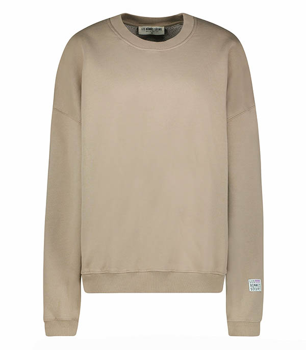 Sweat-shirt Ben x Jane de Boy Taupe LES BONNES SOEURS - Taille M/L