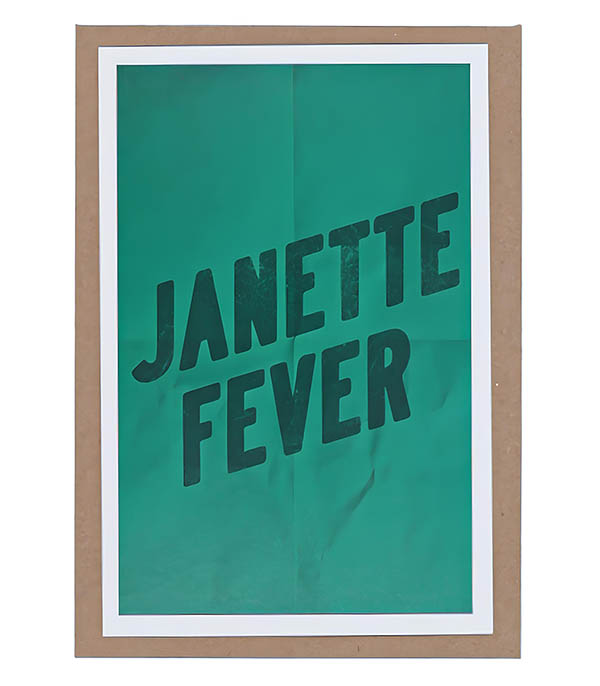 Carte de voeux Janette Fever Vert LES BONNES SOEURS