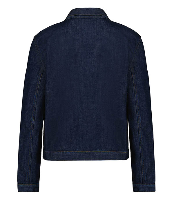 Veste Bombing Denim Indigo Agathe de la Fontaine