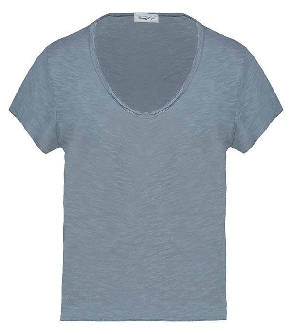 Tee-shirt Sonoma col en V Orage Vintage American Vintage - Taille L