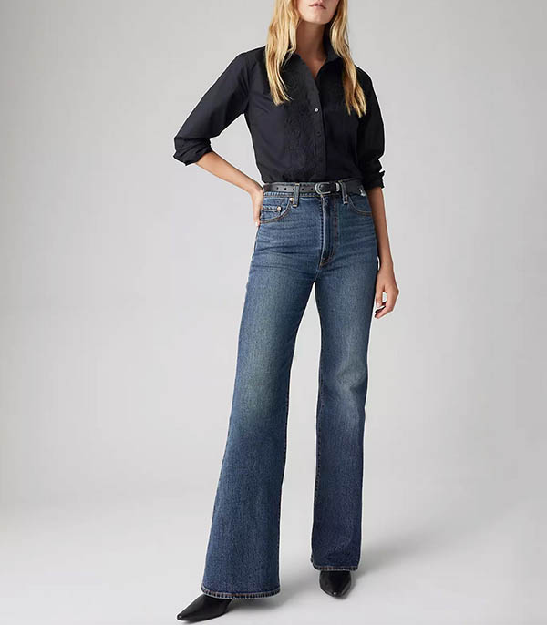 Jean Ribcage Bells Romantic Story Levi's