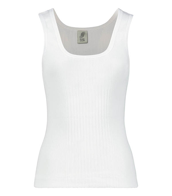 Débardeur Malawi Blanc Pure Sugar