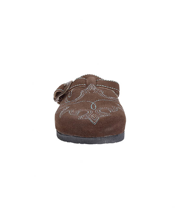 Sabots Bahia Suede Tobacco Mexicana