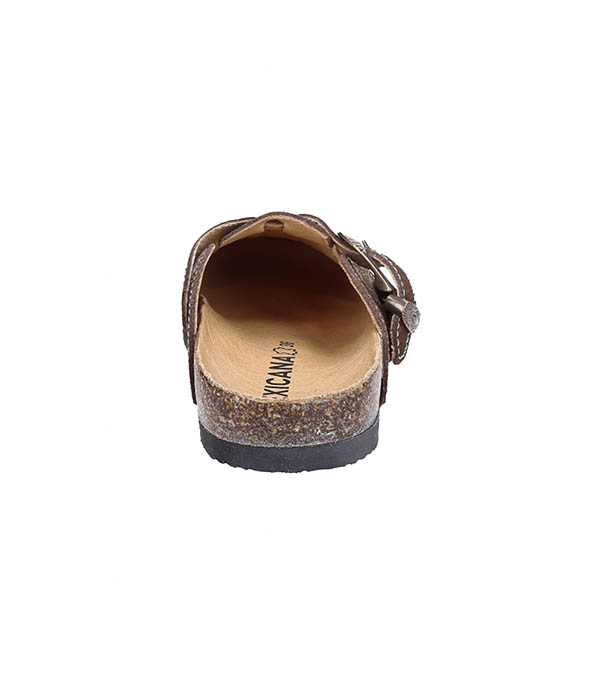 Sabots Bahia Suede Tobacco Mexicana