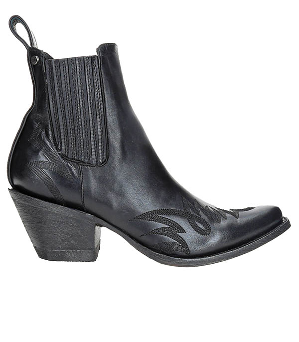 Boots Fury Black Mexicana