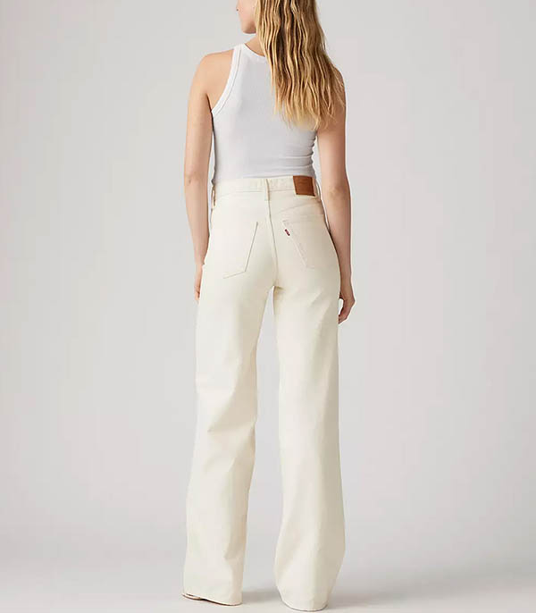 Jean Ribcage Wide Leg Cream Levi's