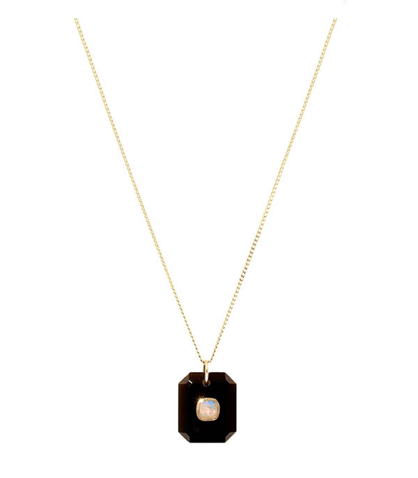 Collier Anton n°1 Black Onyx Pascale Monvoisin