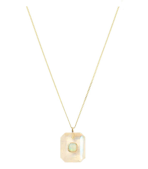 Collier Anton n°2 Moonstone Pascale Monvoisin
