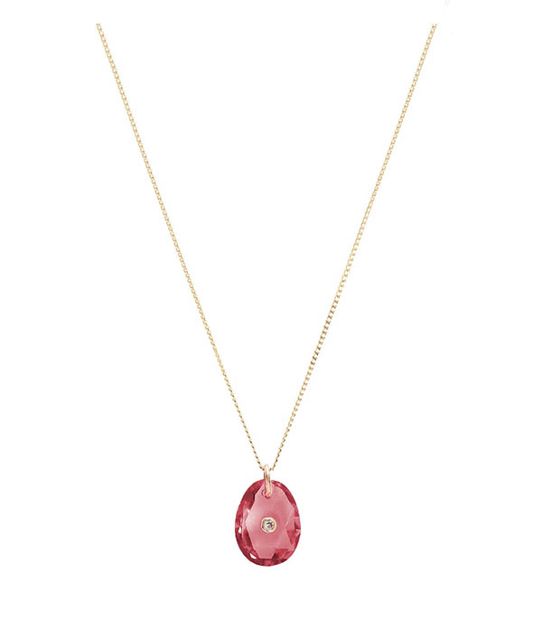 Collier ras de cou Orso Ruby Pascale Monvoisin