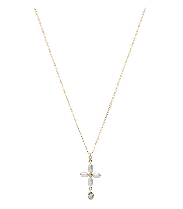 Collier Palerme White Pearl Pascale Monvoisin