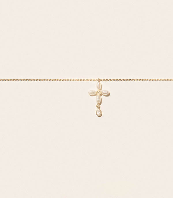 Collier Palerme White Pearl Pascale Monvoisin