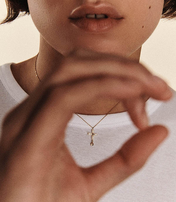 Collier Palerme White Pearl Pascale Monvoisin