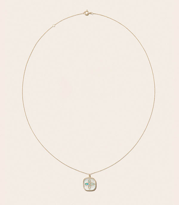 Collier Bowie Moonstone Pascale Monvoisin