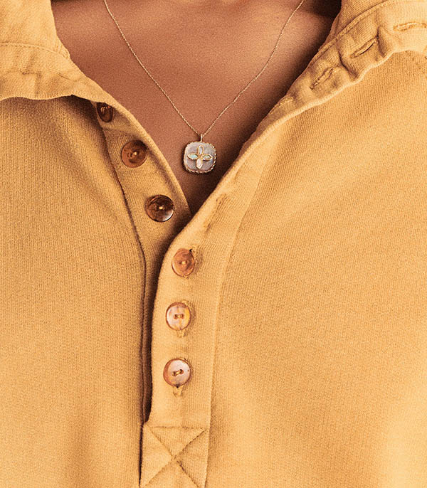 Collier Bowie Moonstone Pascale Monvoisin