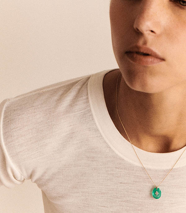 Collier Gina Green Pascale Monvoisin