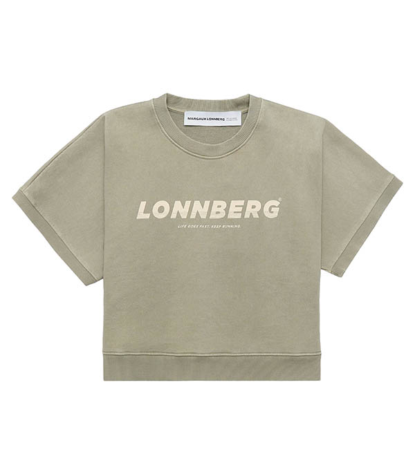 Sweat-shirt Boyd manches courtes Margaux Lonnberg