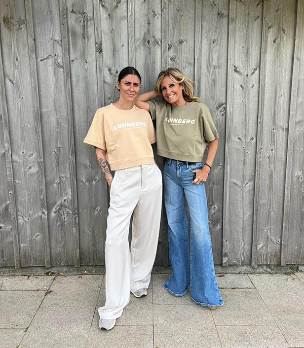 Sweat-shirt Boyd manches courtes Margaux Lonnberg