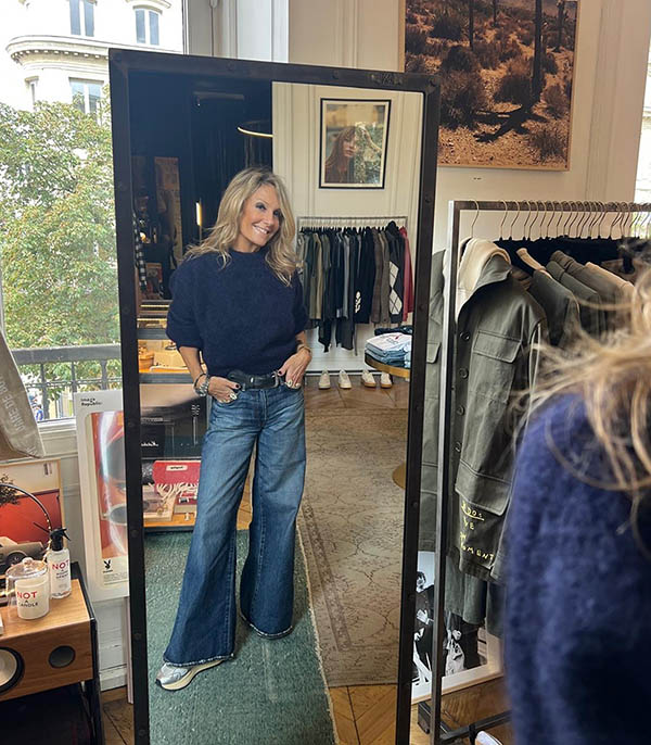 Jean Kure Mid Rise Flare BORO