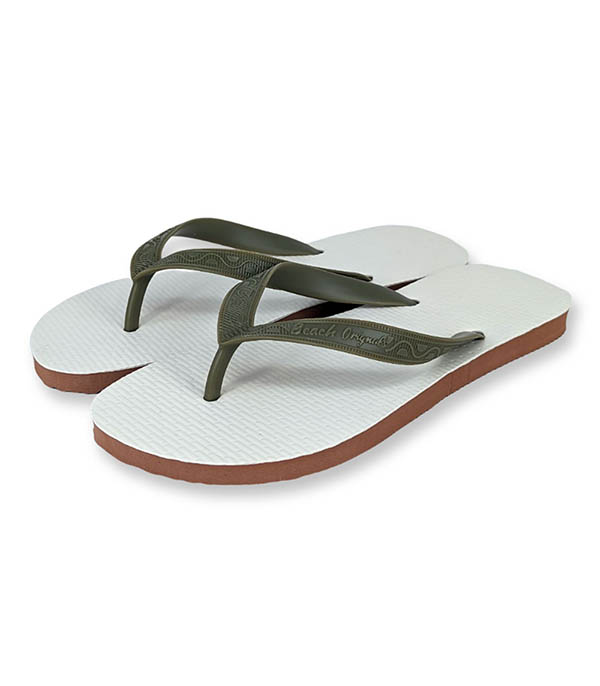 Tongs Homme Heritage Vert US Army Beach Originals