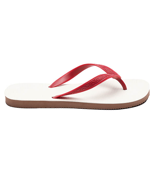 Tongs femme Héritage Slim Rouge Cerise Beach Originals