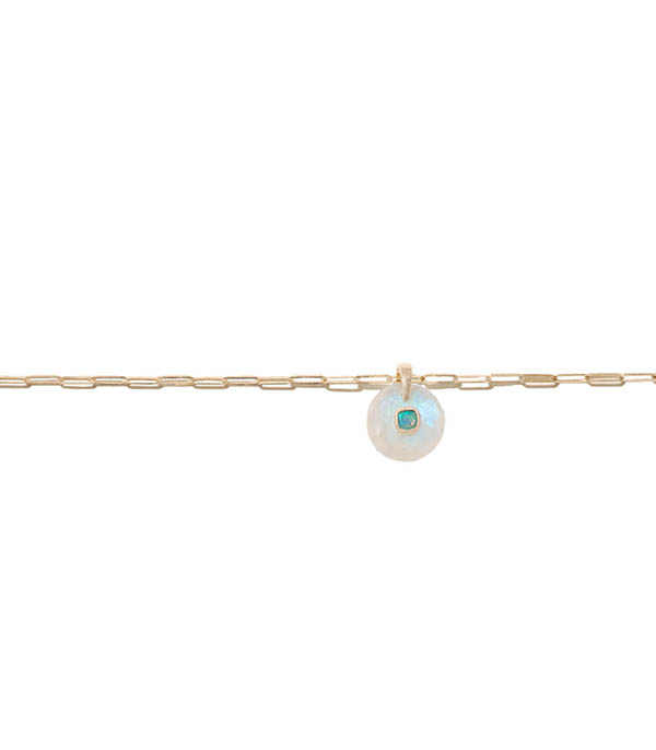 Collier Milo Moonstone Pascale Monvoisin