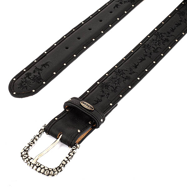 Ceinture en cuir Ultime Black Mexicana