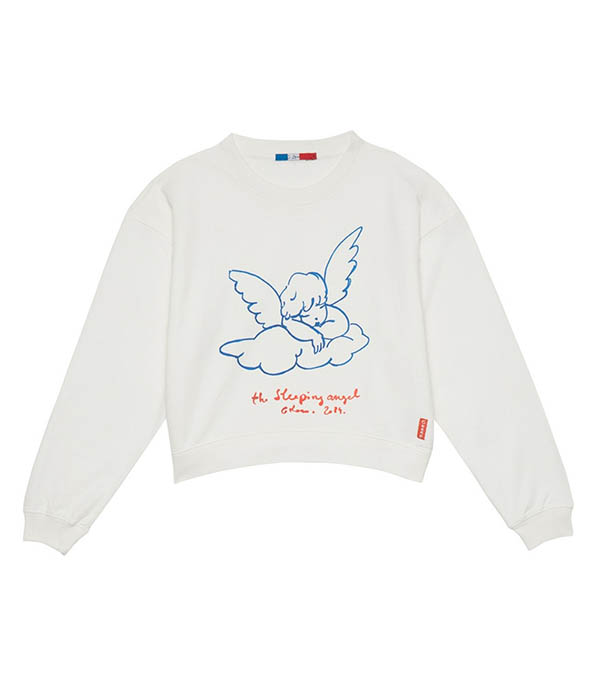 Sweat Sleeping Angel Crop G.Kero - Taille S