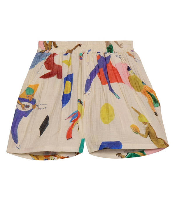 Short en gaze de coton Music Cut G.Kero - Taille XS