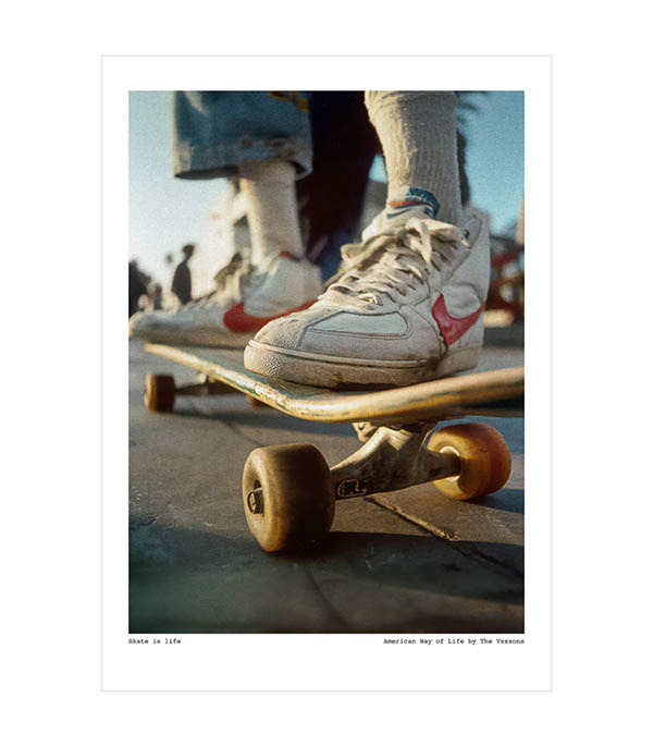 Affiche The Vision Awol 009 - Skate is life  30 x 40 cm Image Republic