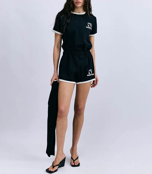 Short Perry en coton Love Stories