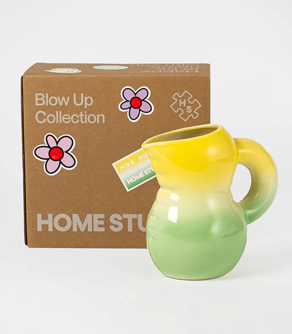 Carafe Emily ombrée pulvérisée à la main Mira Mikati x Home Studyo Mira Mikati