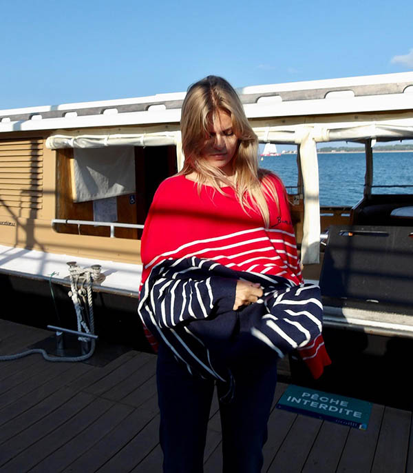 Pull Birkin Marinière manches longues La Cabane Orson