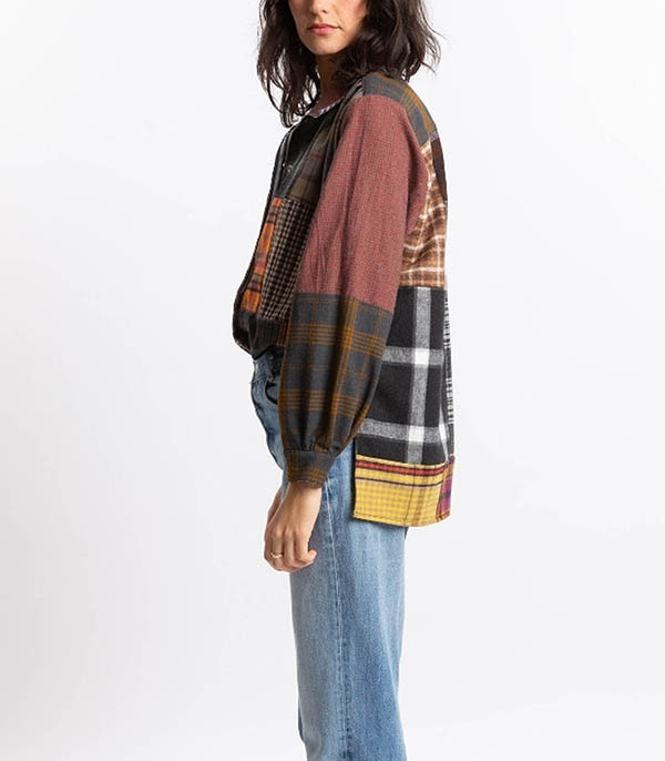 Chemise Ella Patchwork Rocks/Wood THIANE