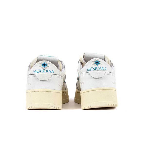 Basket Azteca White Aqua Mexicana