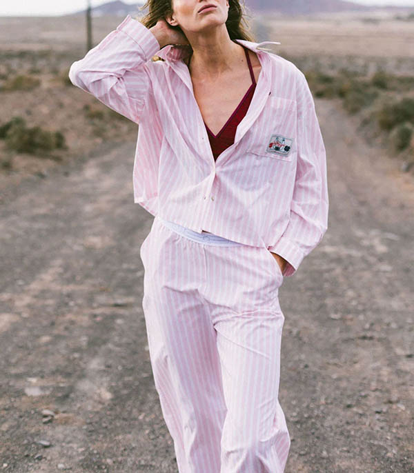 Chemise Pio Pink Stripes La Nouvelle - Taille 2