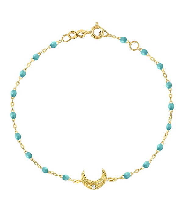 Bracelet Lune Diamant or jaune Gigi Clozeau