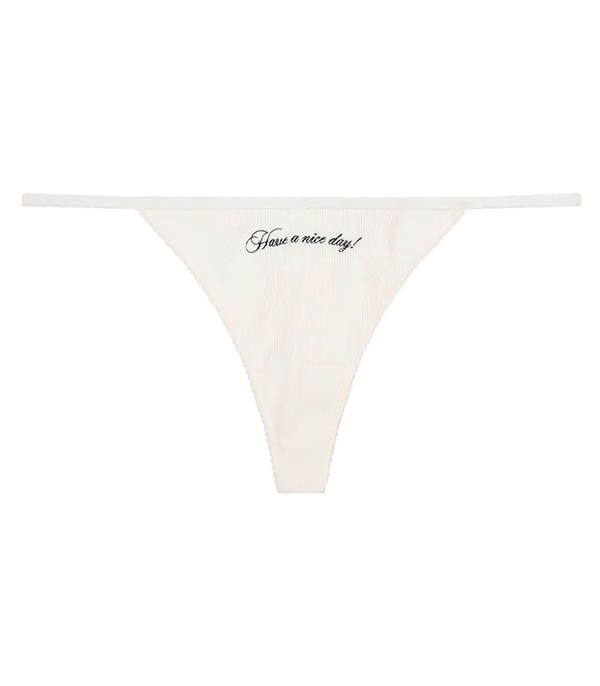 String Roomservice Off White Love Stories - Taille 2
