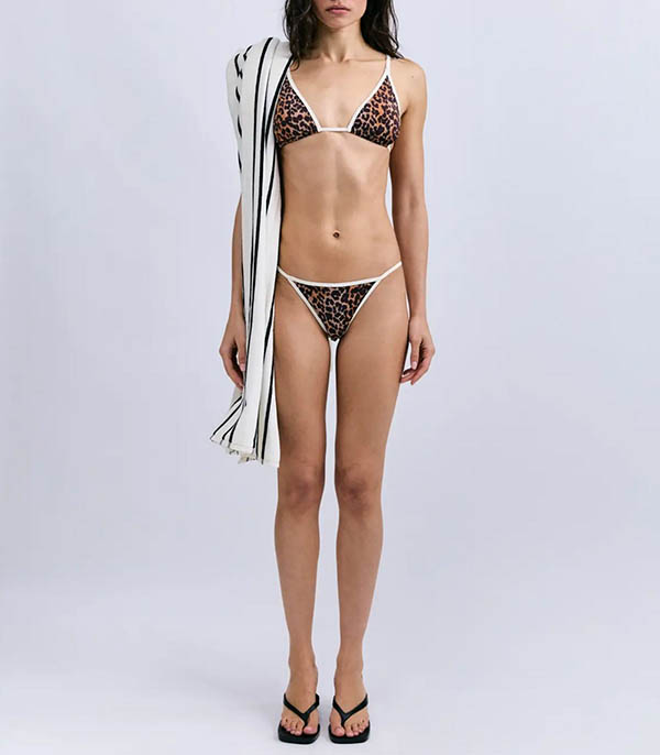 Bas de Bikini Clio Léopard Love Stories