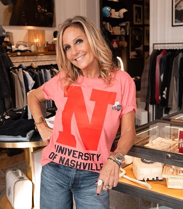 Tee-shirt Starlight Letters Nashville Newtone