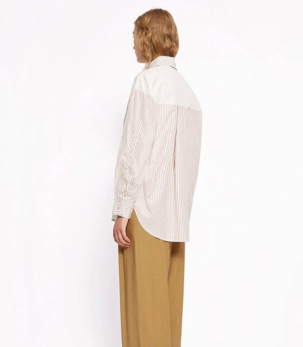 Chemise Edmond rayures Bordeaux Roseanna