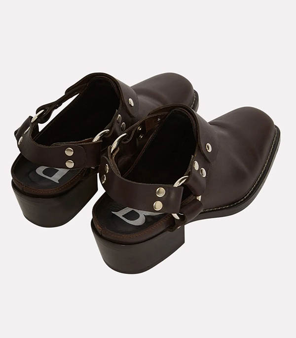 Mule Wave Chocolat Roseanna