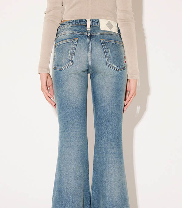 Jean femme Woodstock  Amish