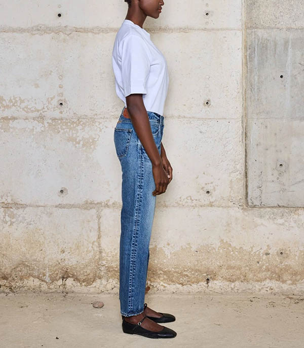 Jean Sapporo Mid Rise Tapered BORO