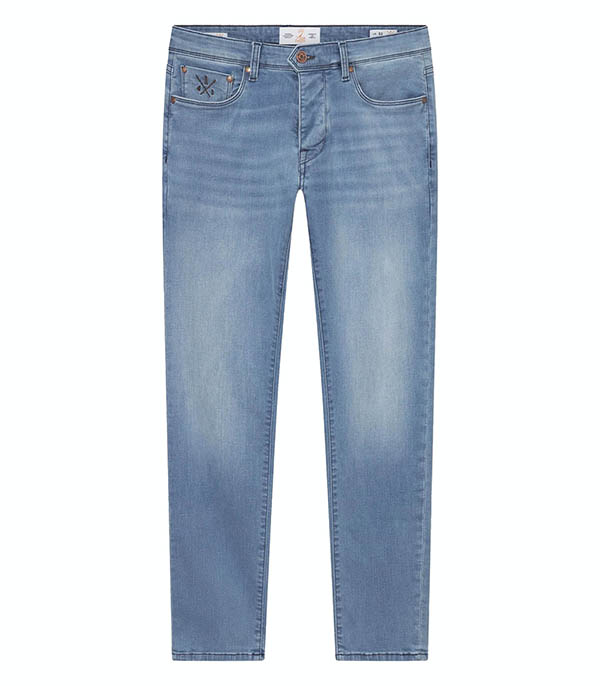 Jean Homme AD02 Bleached / Brown ACE DENIM