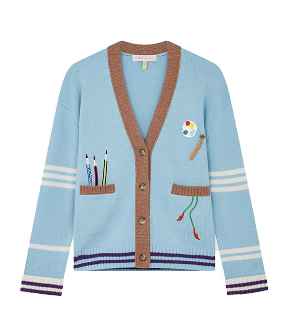 Cardigan Scolaire brodé  Mira Mikati